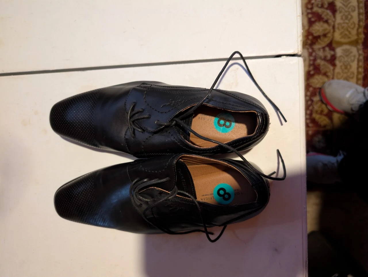 Tommy Hilfiger Men's Black Dress Shoes - photo 3