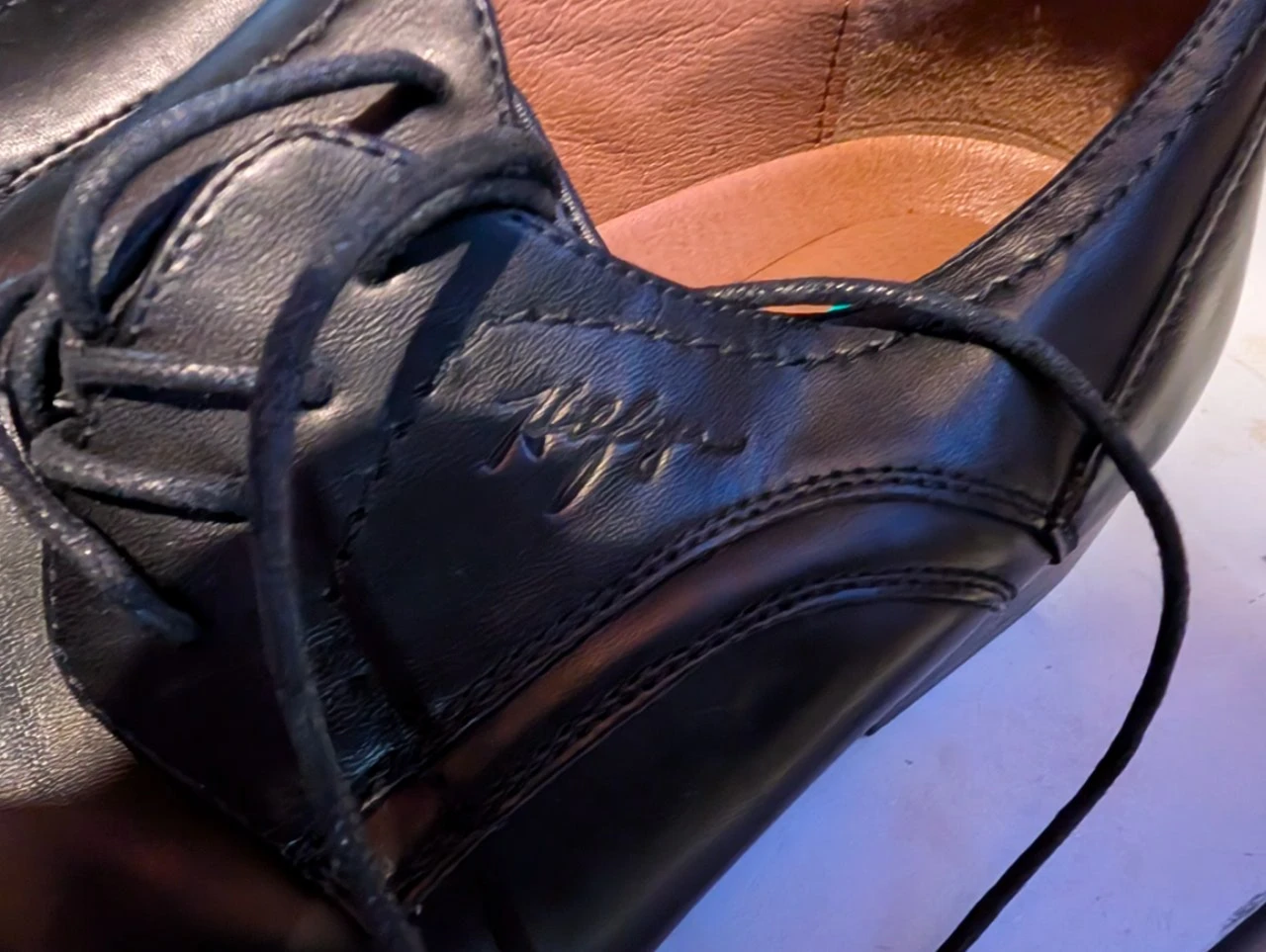 Tommy Hilfiger Men's Black Dress Shoes - photo 4