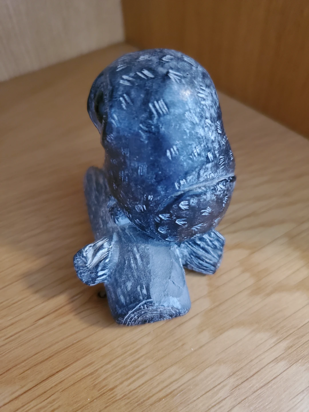 Cute Soapstone Owl Figurine - photo 4