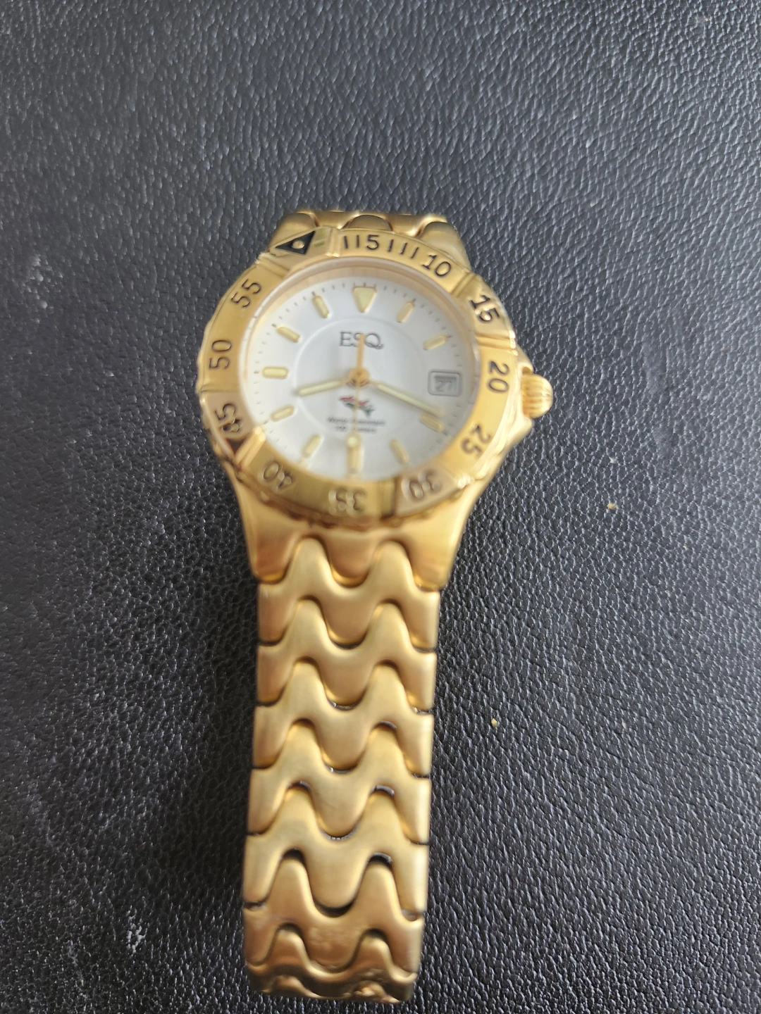 ESQ Swiss Quartz Gold Tone Watch