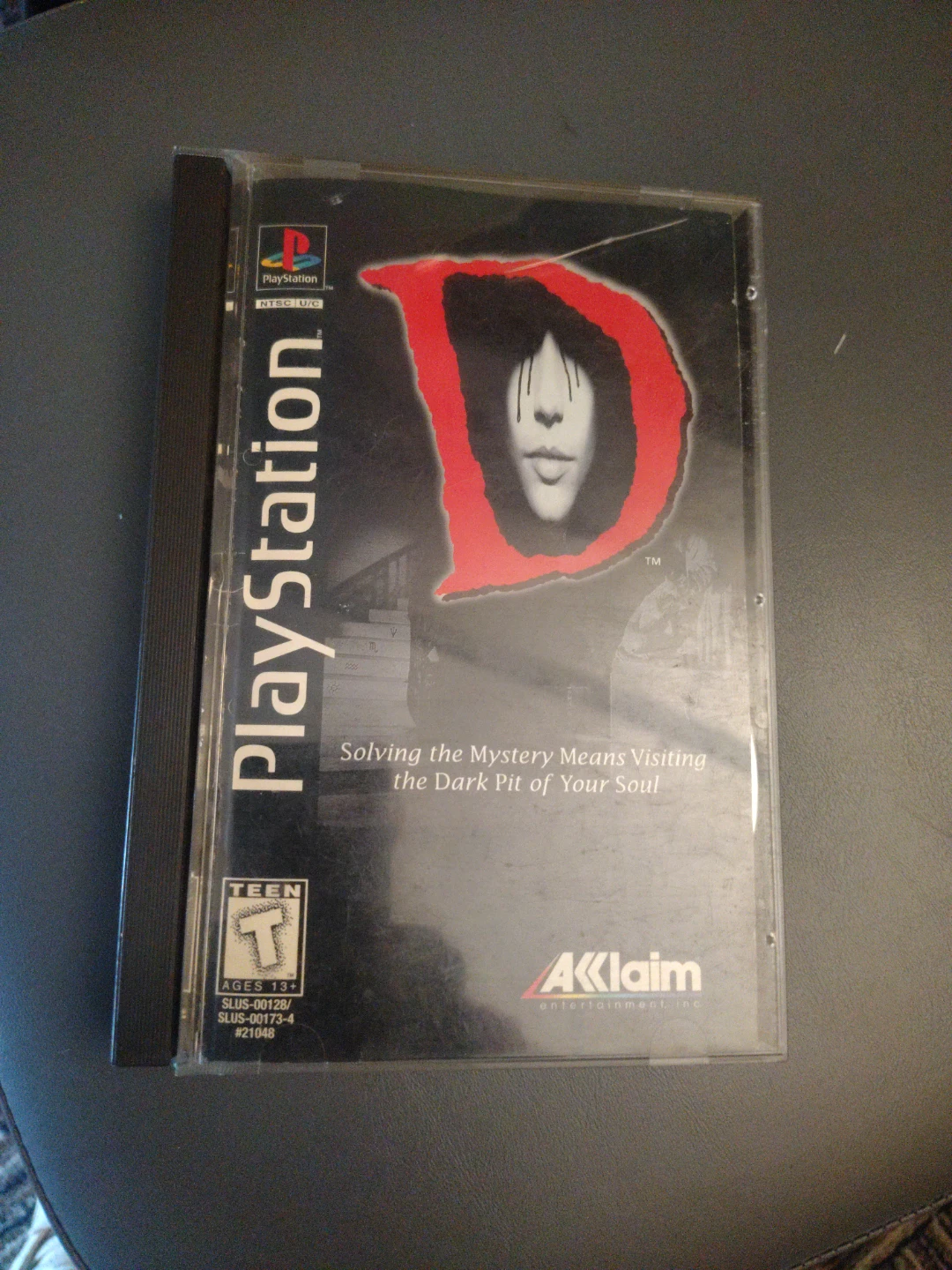 D - PlayStation 1 game -(fair condition) Long Box - photo 2