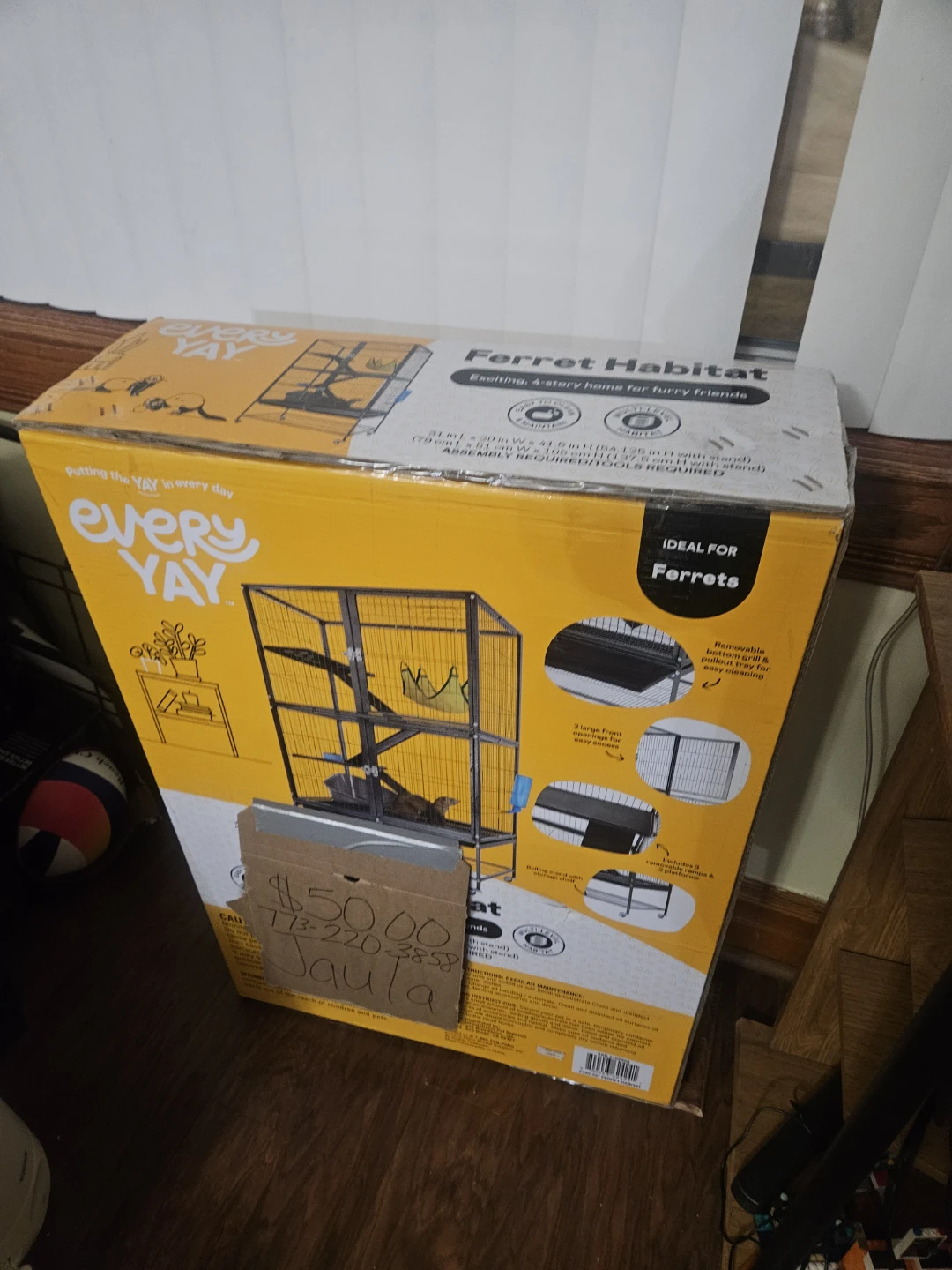 EveryYay Ferret Habitat 4-Story Home