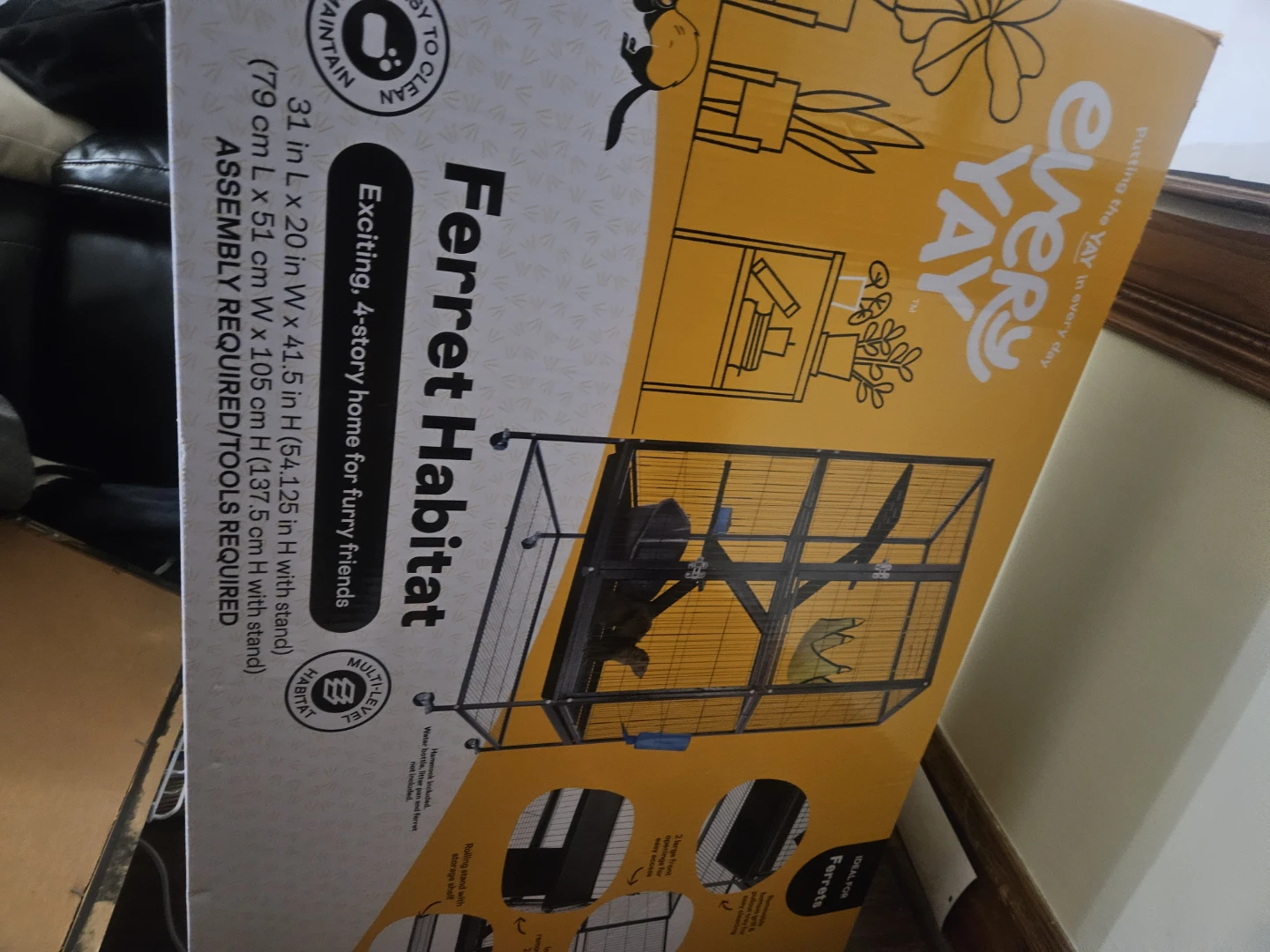 EveryYay Ferret Habitat 4-Story Home - photo 2