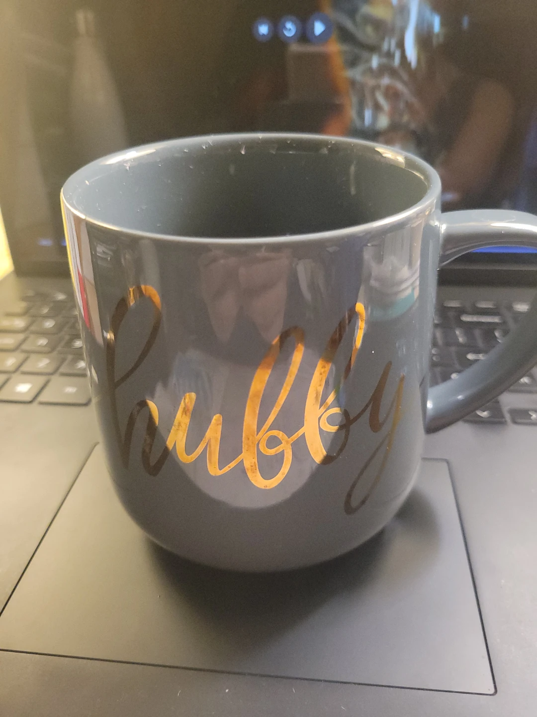 Indigo "Hubby" Mug 🥕