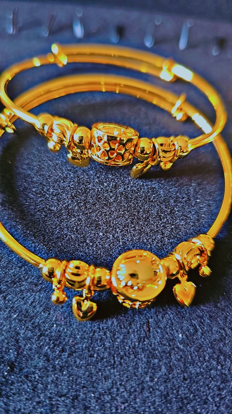 24 karat Gold plated Bangles Set