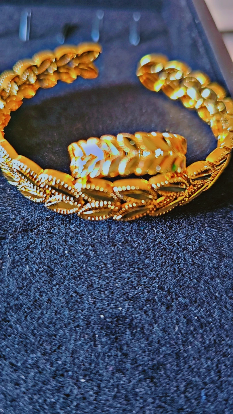 24 karat Gold plated Bangles Set - photo 5