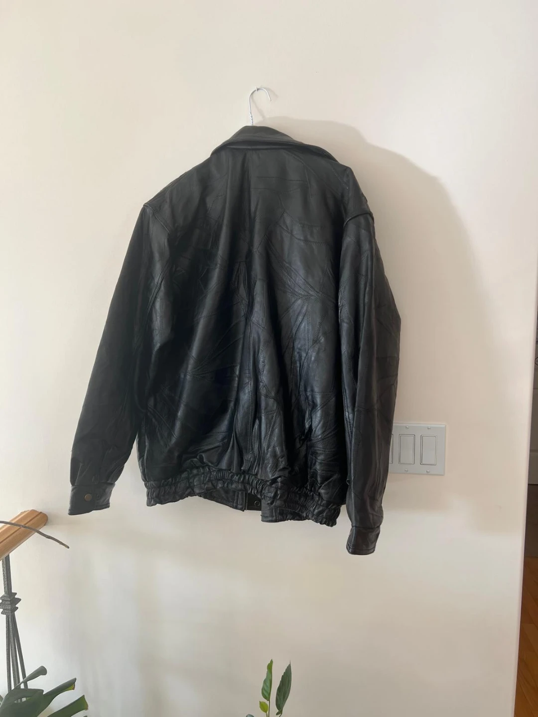Leather Jacket - Italian Mosaic Design