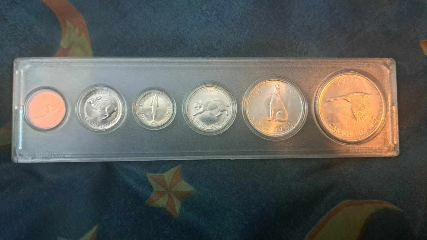 Canadian 1967 Centennial Coin Set