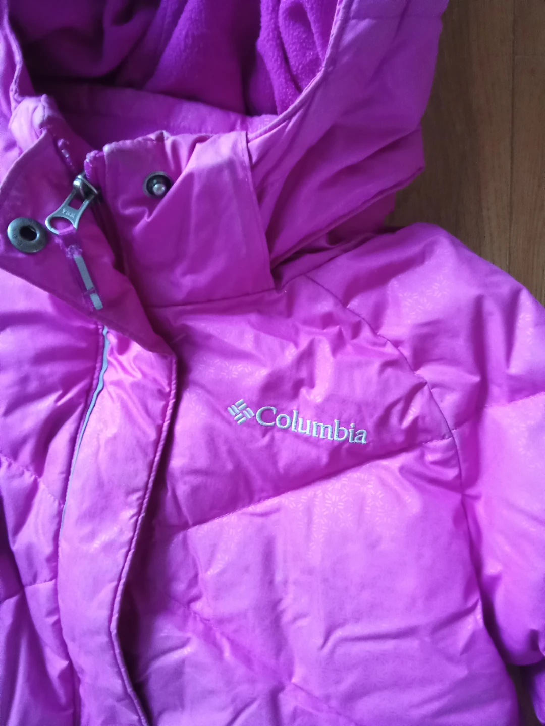 Columbia Girls Puffer Jacket - Pink - Size M (10/12) - photo 2