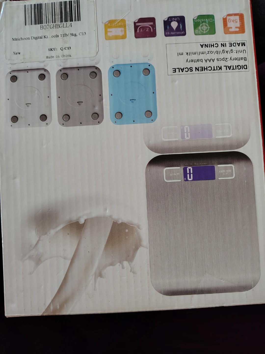 Meichoon Digital Kitchen Scale 5kg