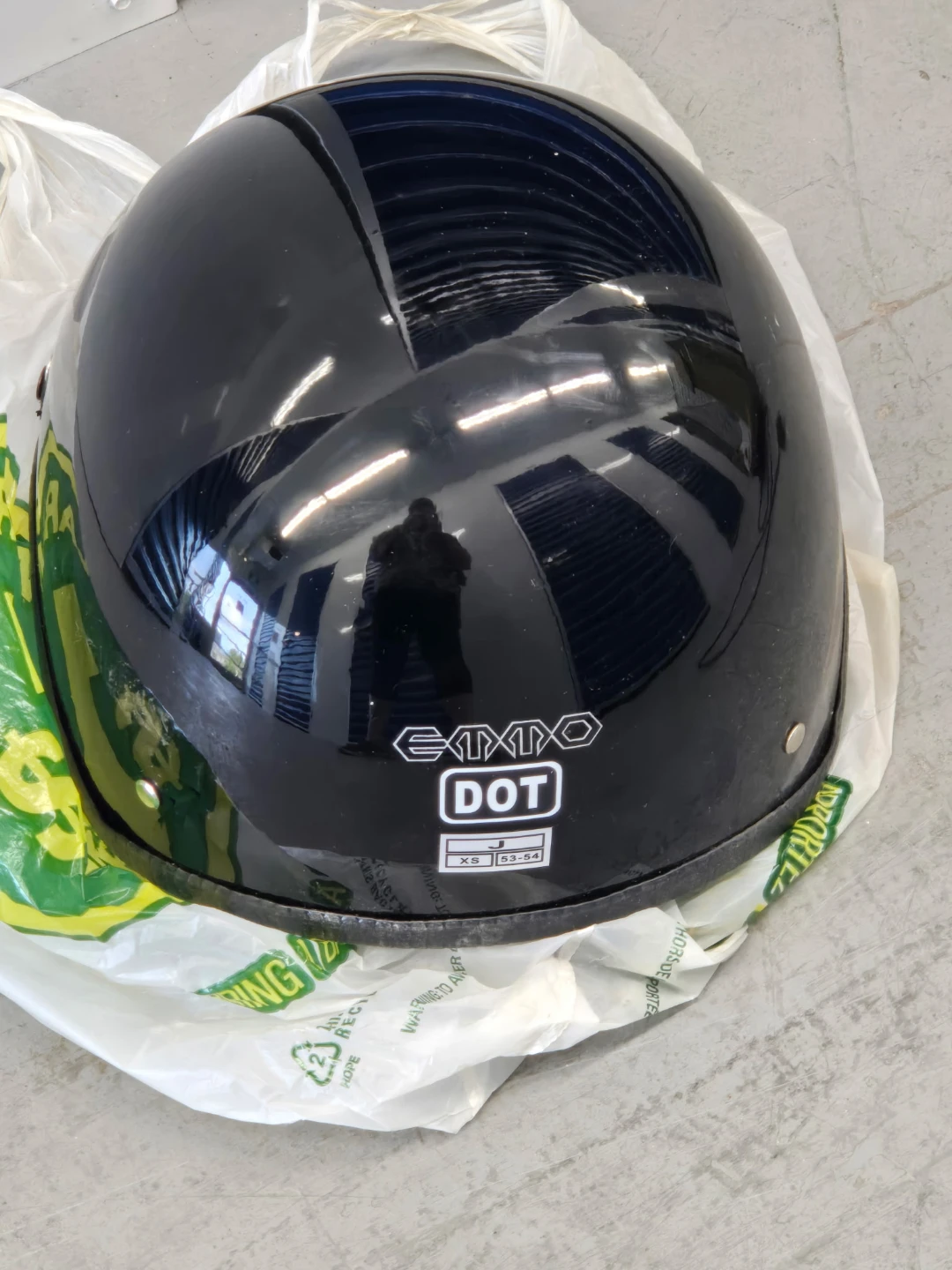 EMX/DXO DOT Motorcycle Helmet XS 53-54 - photo 2