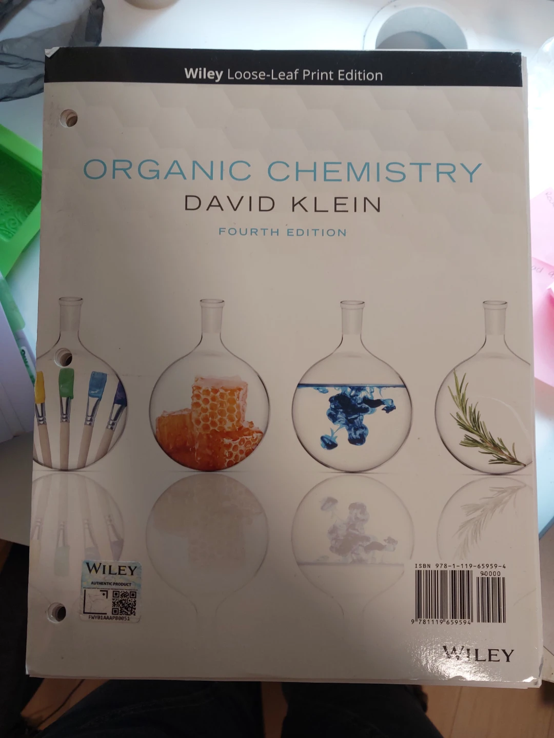 Organic Chemistry 4th ed. David Klein