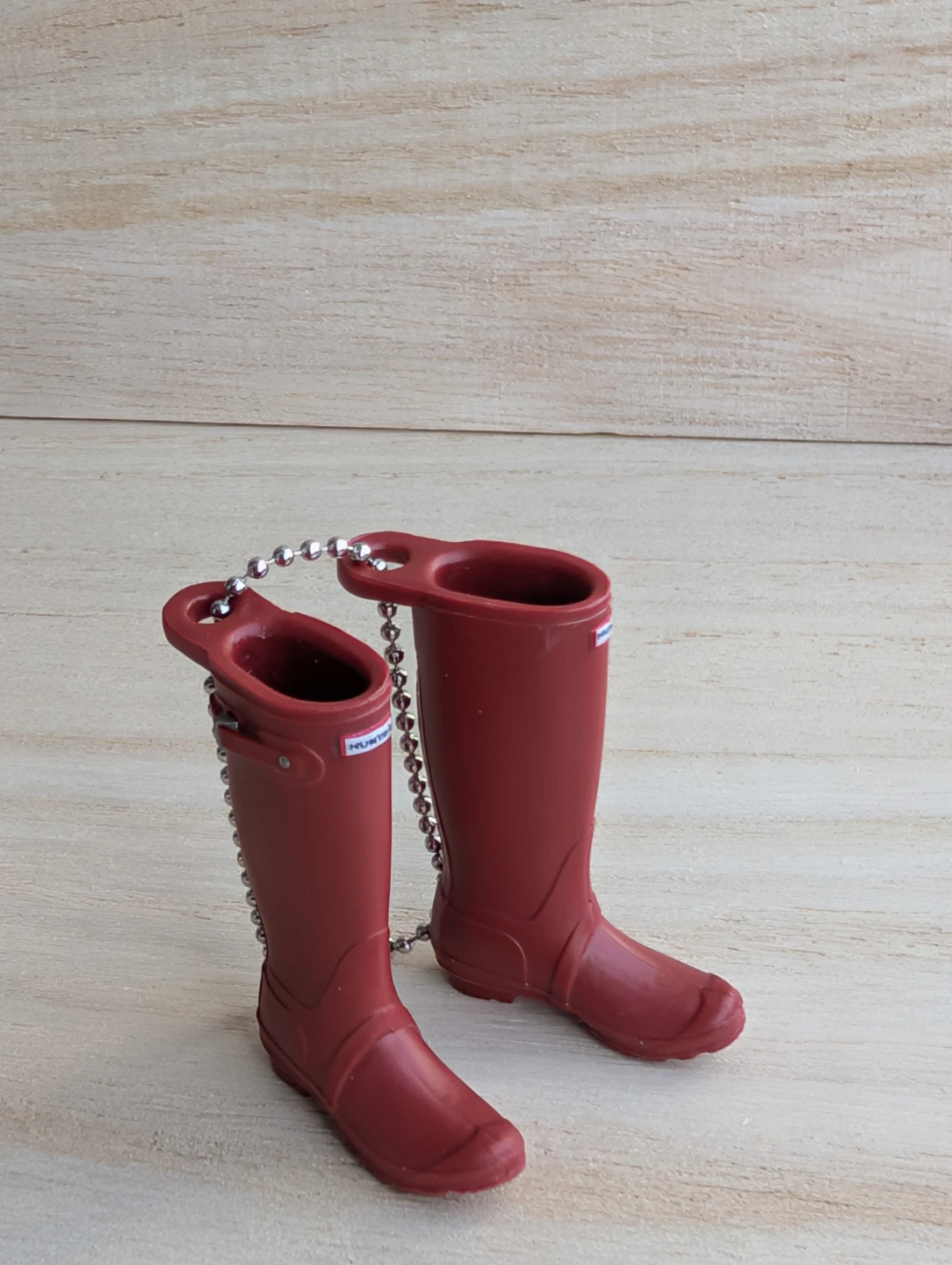 Hunter Boots Keychain Hunter Red Miniature Doll Accessory - photo 3
