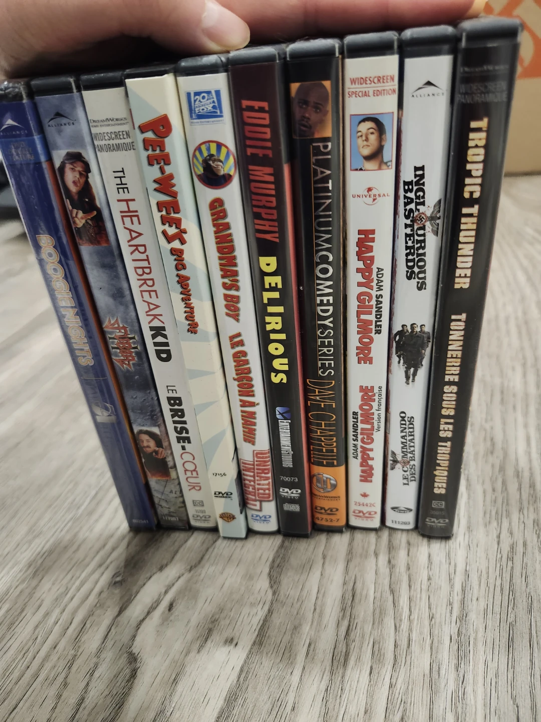 Comedy DVDs: Tropic Thunder, Inglourious Basterds, happy gilmore - photo 4