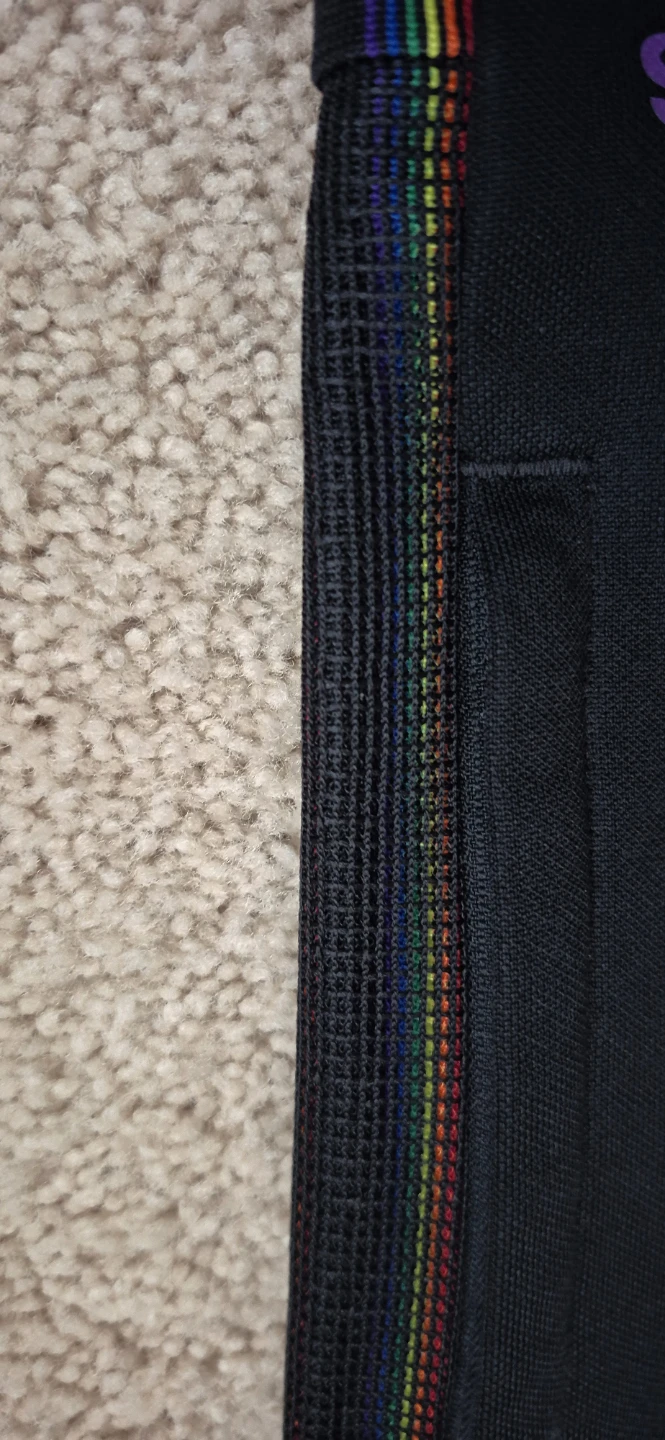Black  and  colors  track pants - photo 4