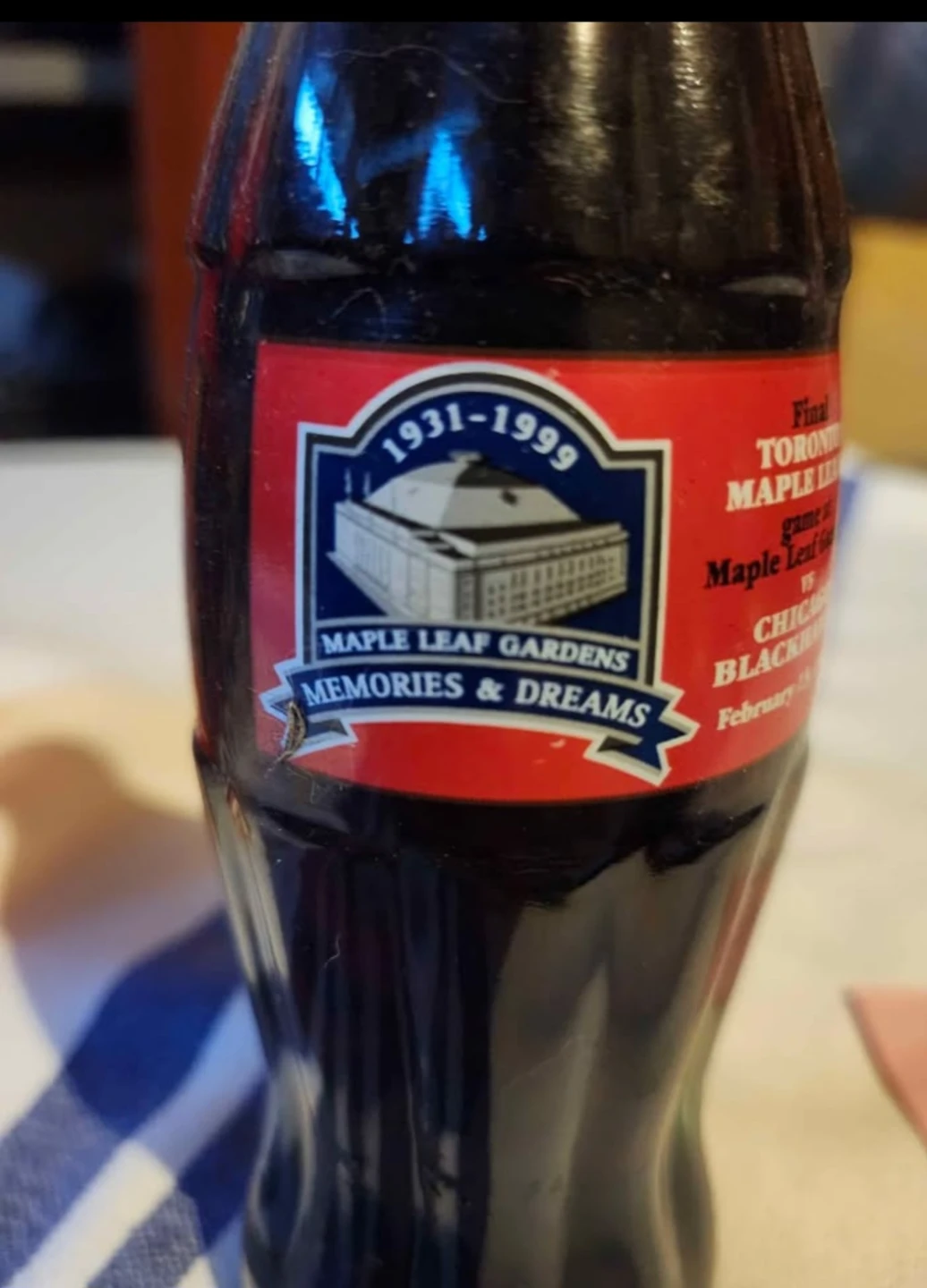 Coca-Cola Maple Leaf Gardens Bottles - photo 2