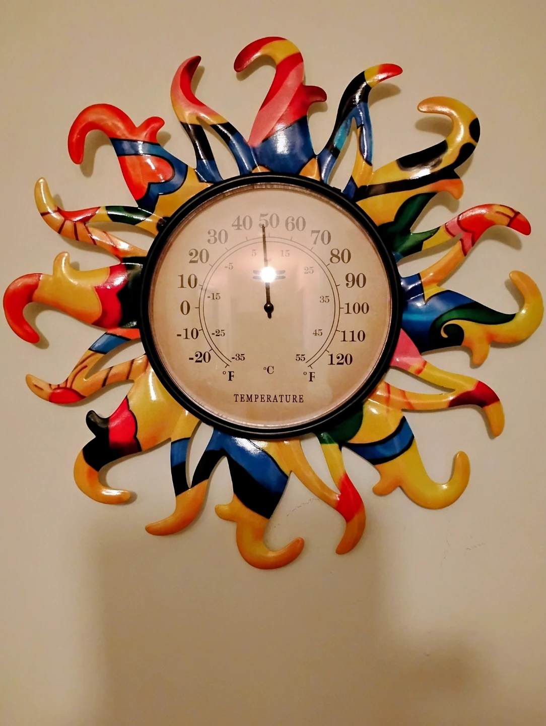 Decorative Sun Thermometer
