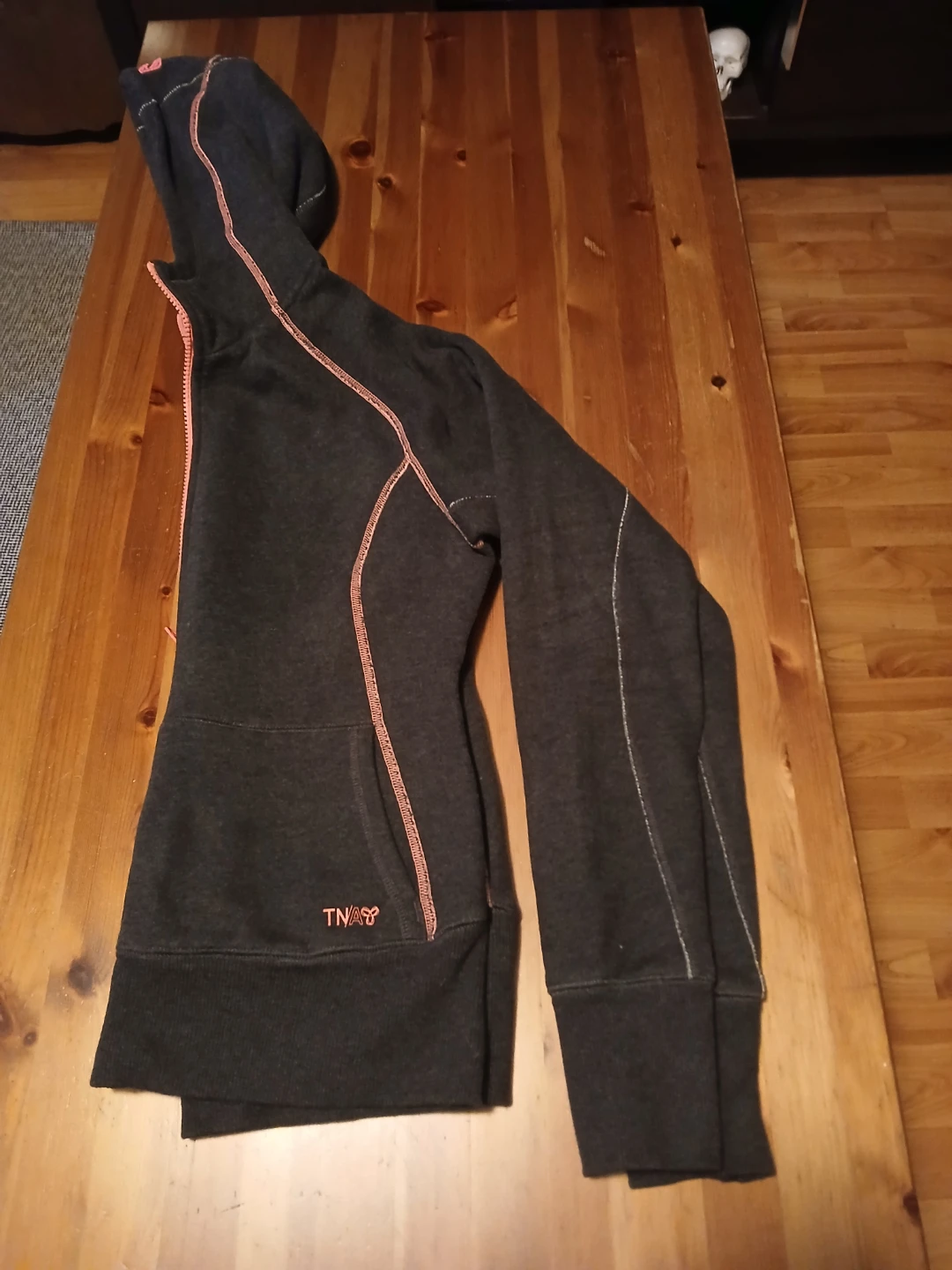 TNA Hoodie - Charcoal Grey, Size M - photo 3