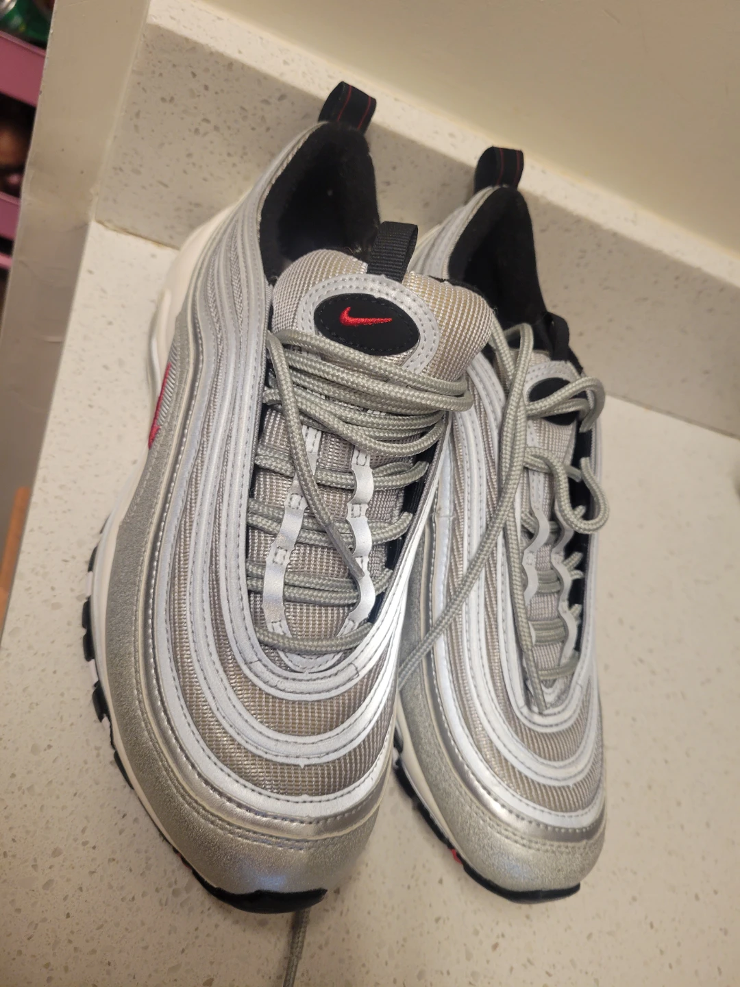 Nike Air Max 97 Silver Running Shoes
