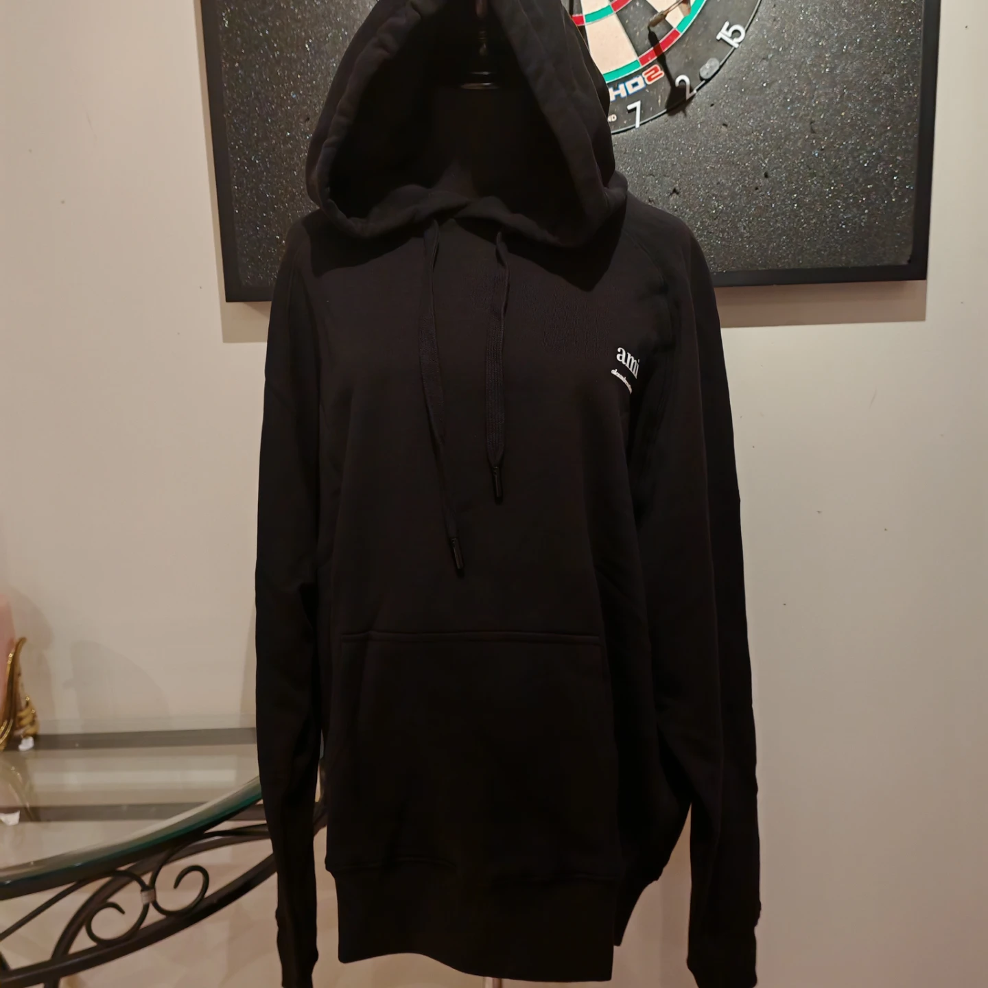 AMI Alexandre Mattiussi Black Hoodie - photo 4