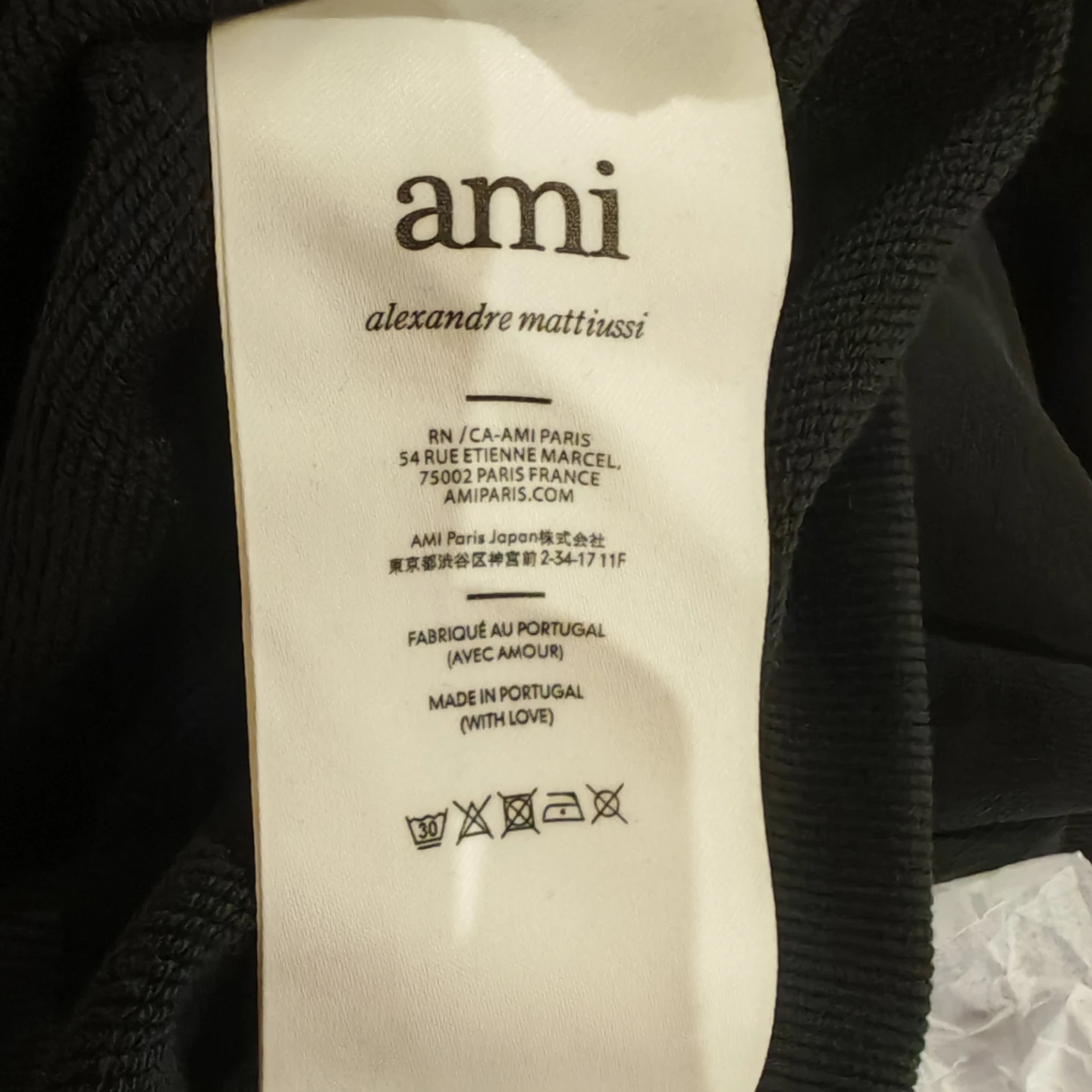 AMI Alexandre Mattiussi Black Hoodie - photo 5