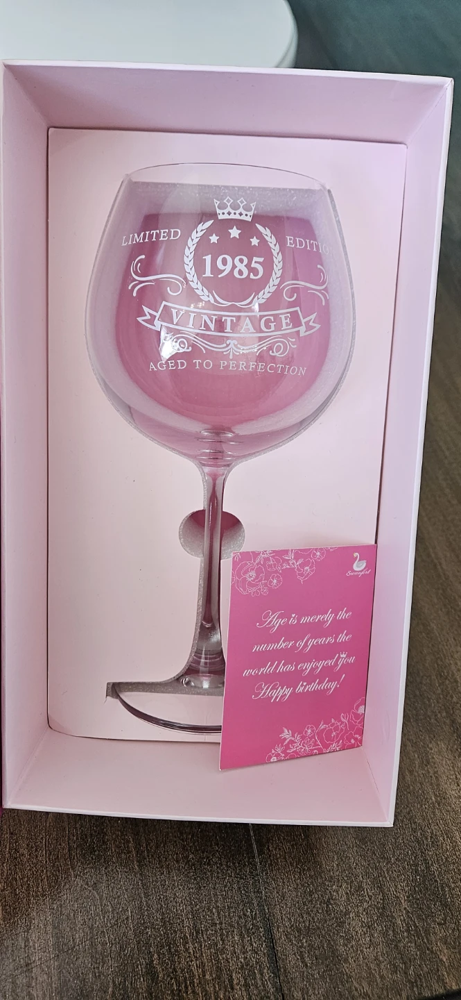 1985 vintage wine glass - photo 2