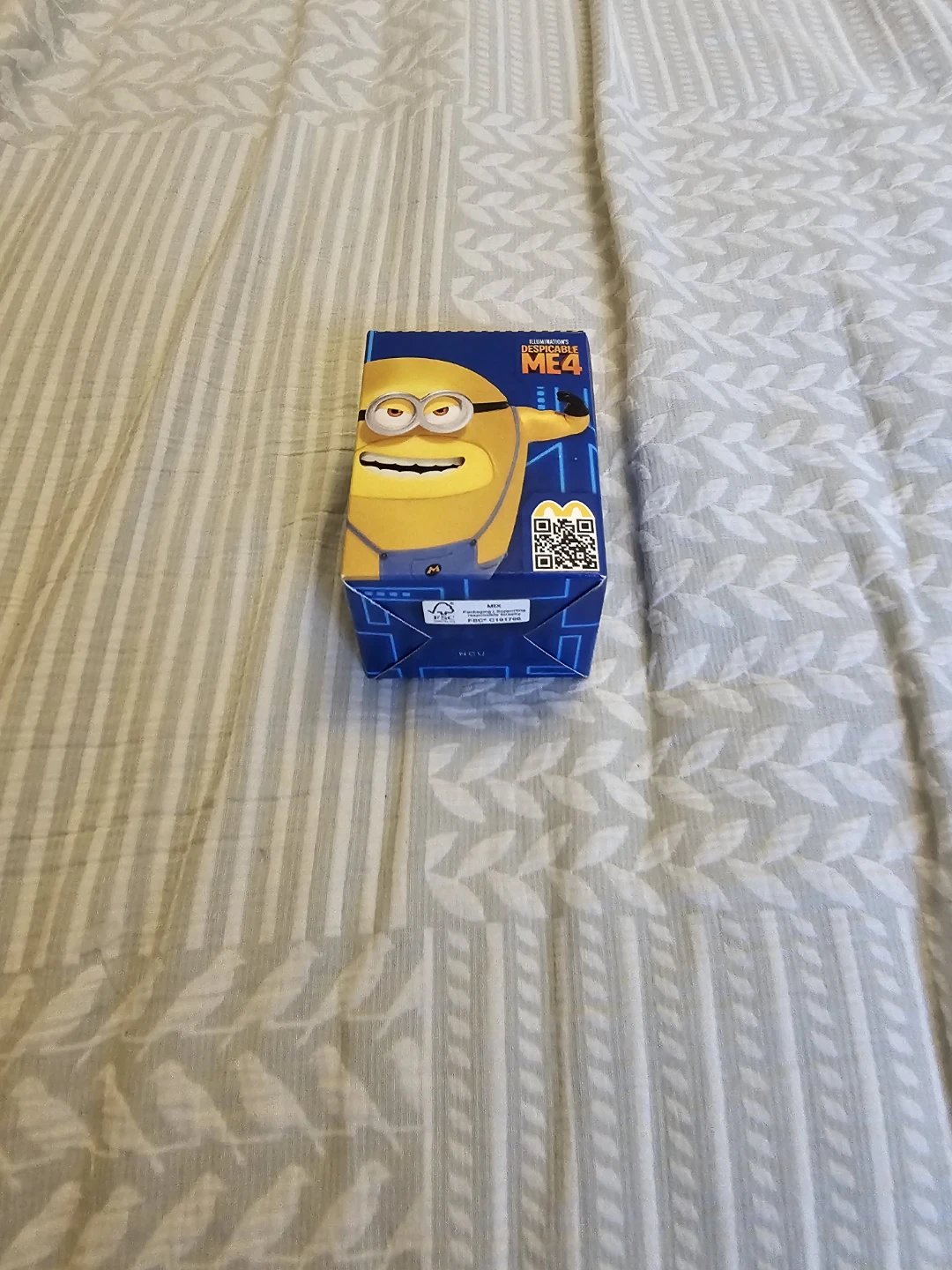 McDonald's Despicable Me 4 Happy Meal Box