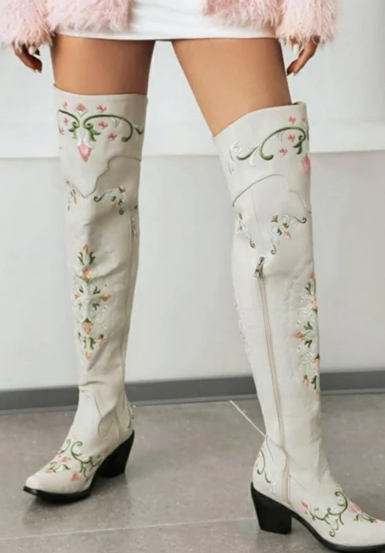 Brand new Over The Knee Cowgirl Boots For Women - photo 2