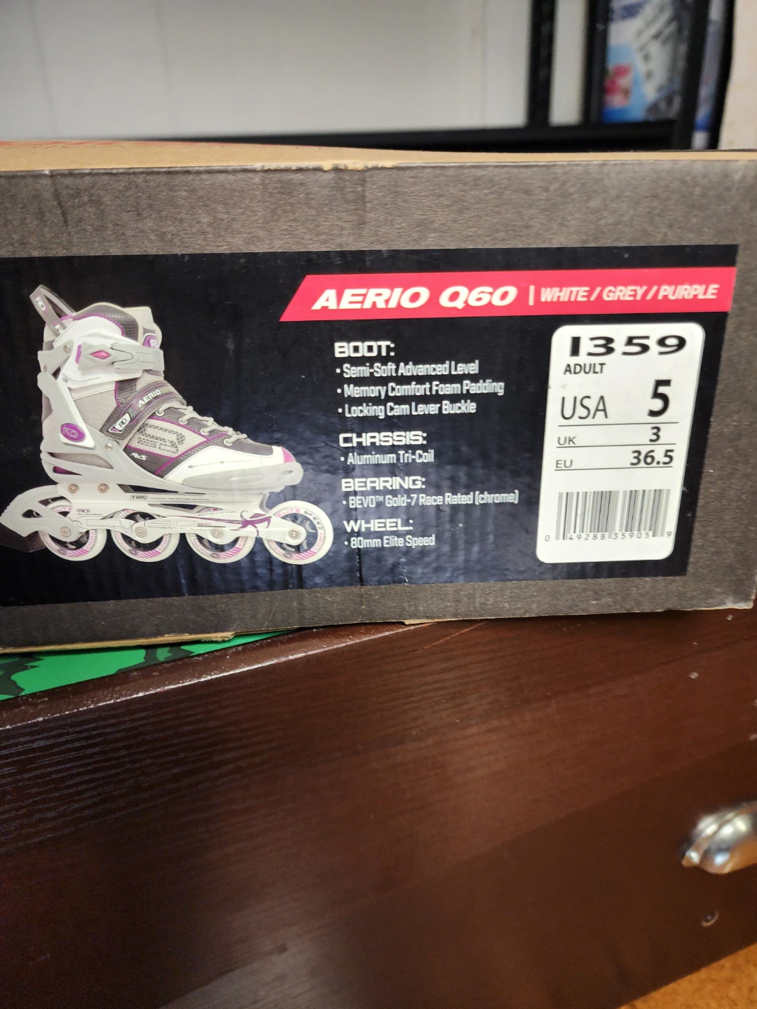 Roller Derby Aerio Q60 Inline Skates - Women's Size 5 - photo 2