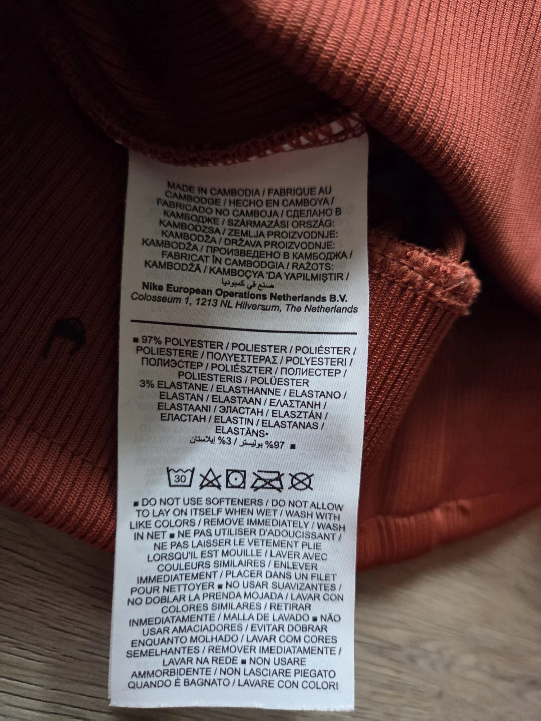 Nike Ribbed Wide Leg Pants - photo 5