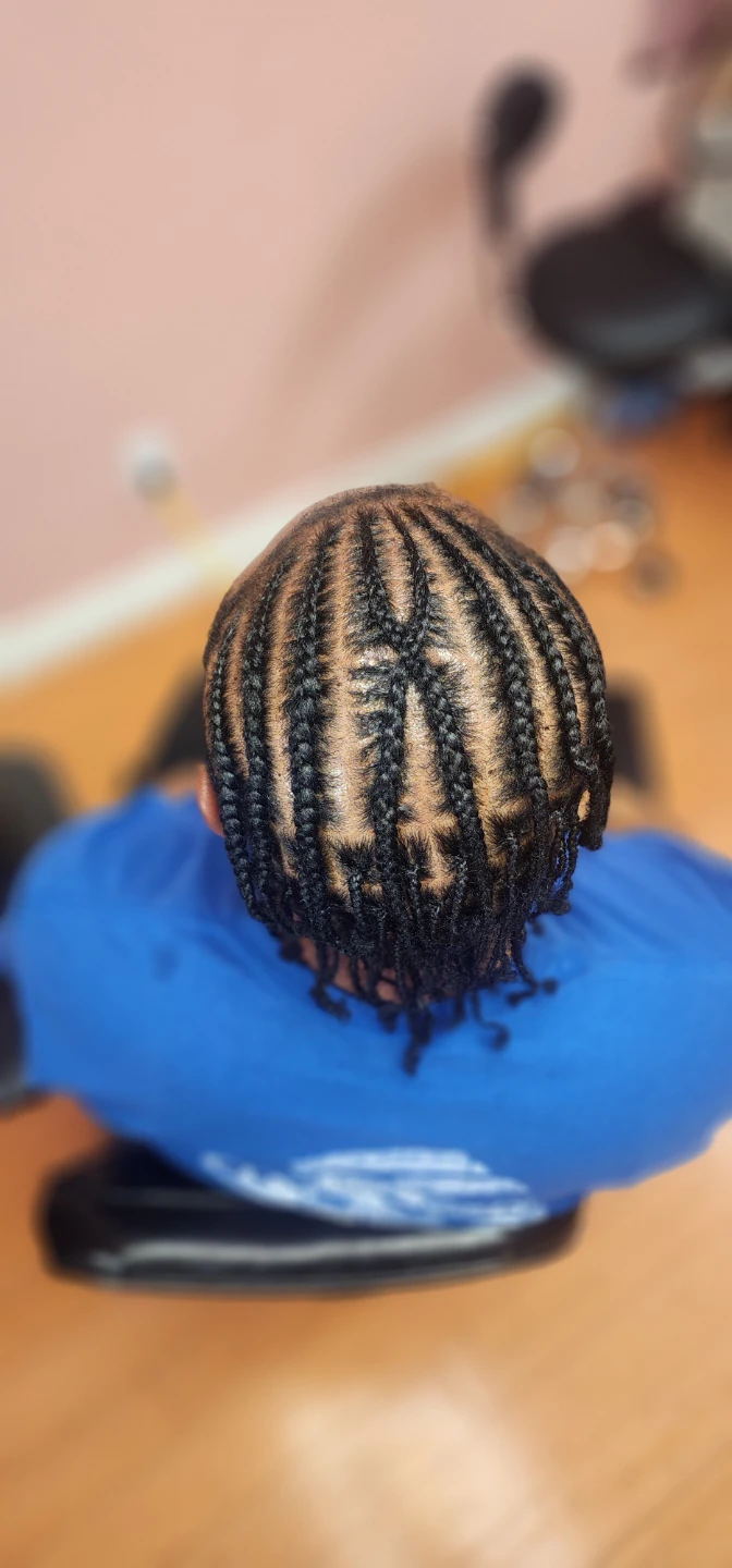 Men's Cornrows Hair Styling Service - photo 5