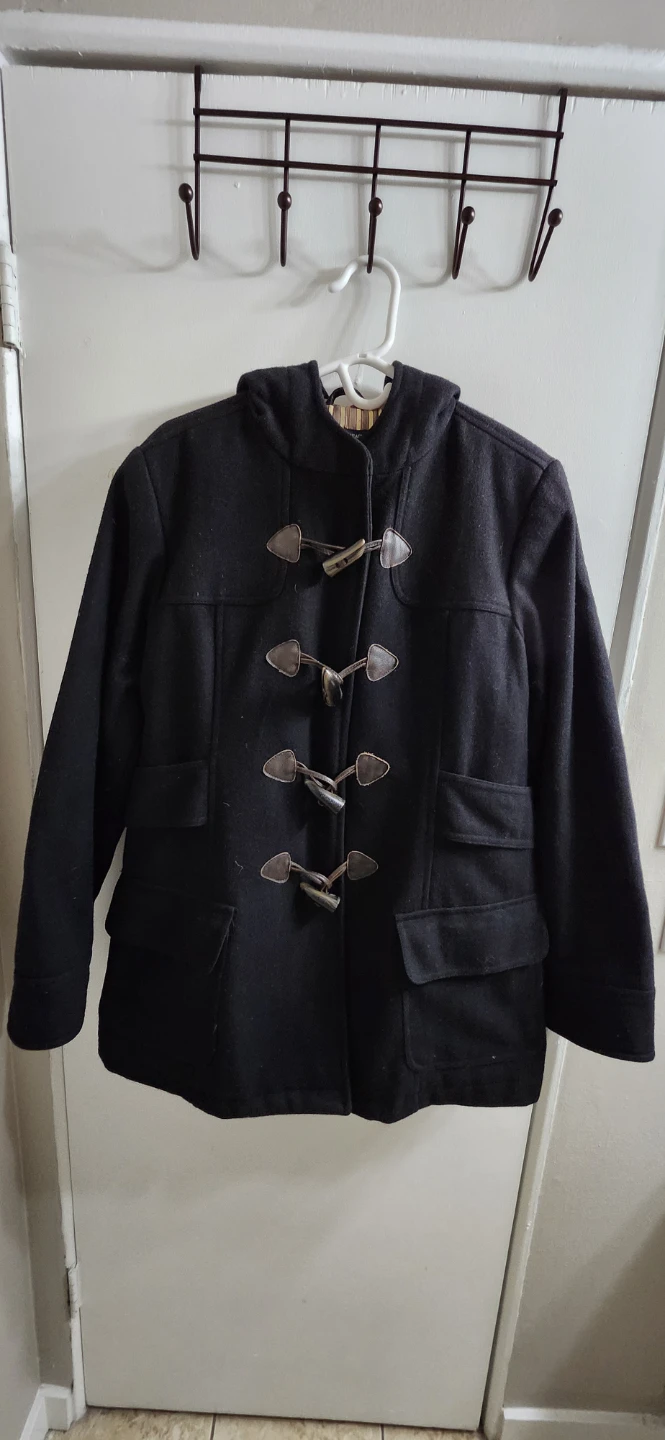 Black Toggle Coat (men/women) - photo 3