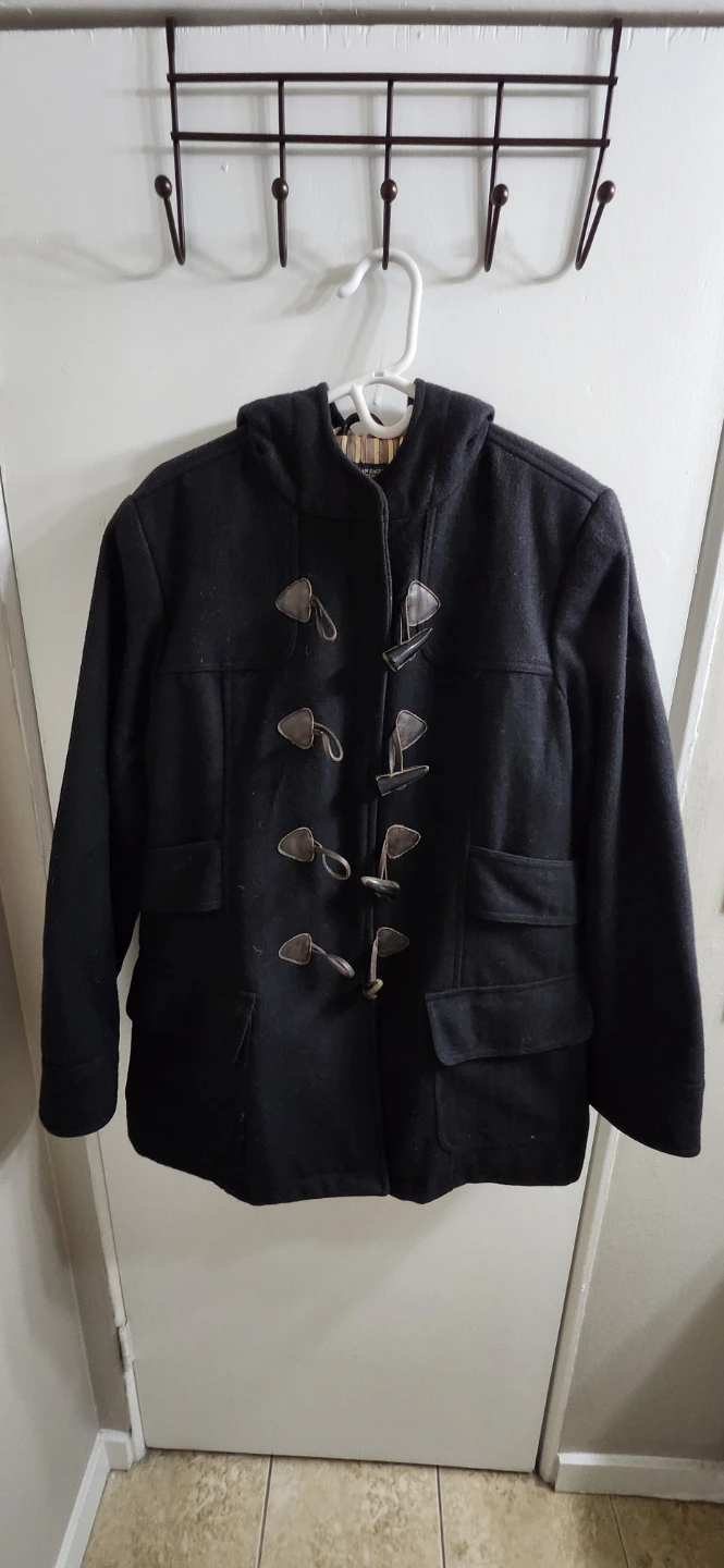 Black Toggle Coat (men/women) - photo 5