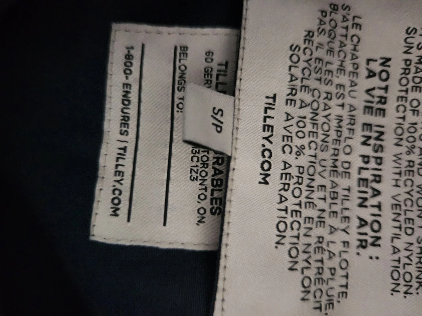 Tilley Airflo Bucket Hat S/P Navy - photo 3