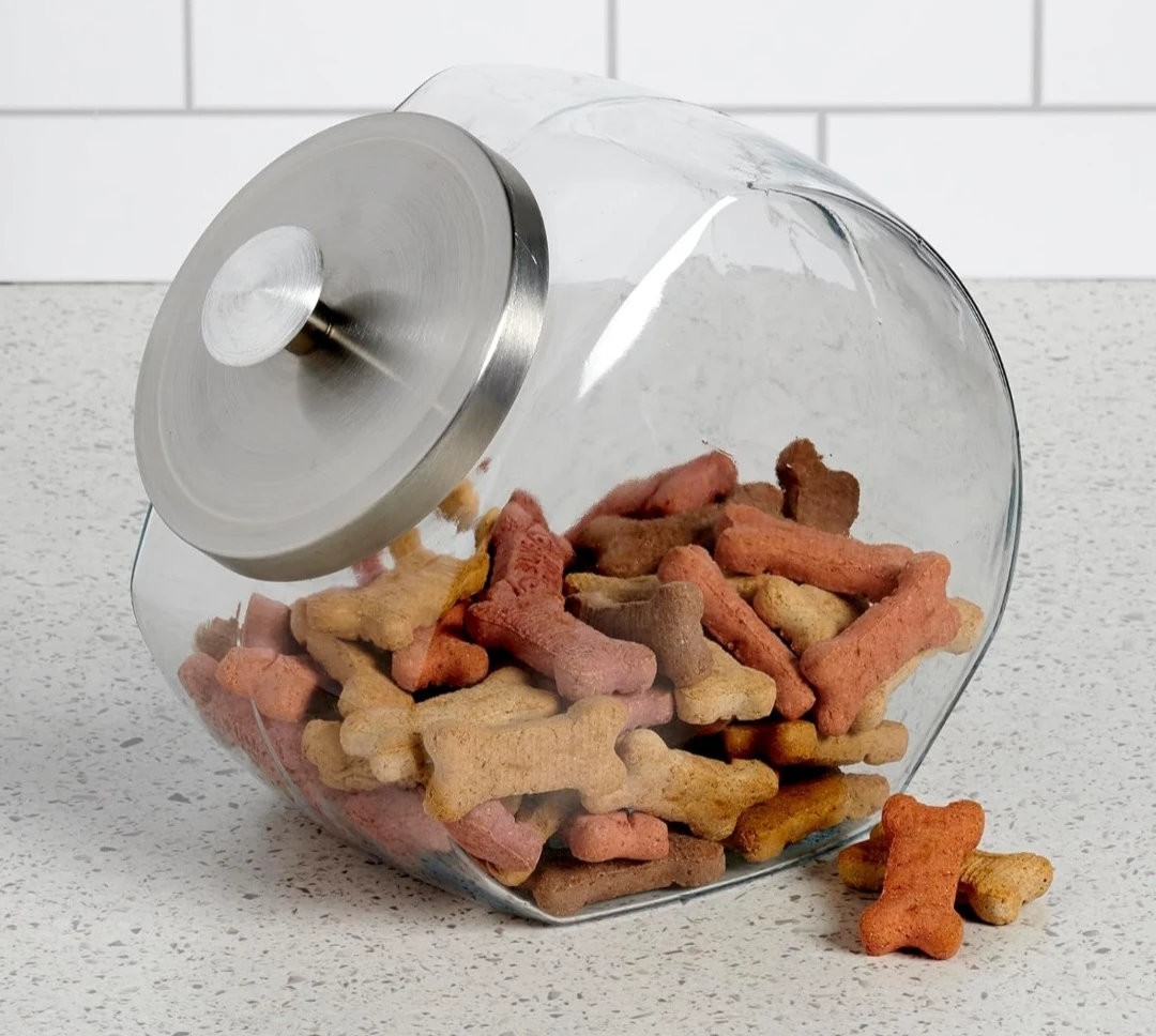Glass Cookie Jar with Lid Set - photo 5