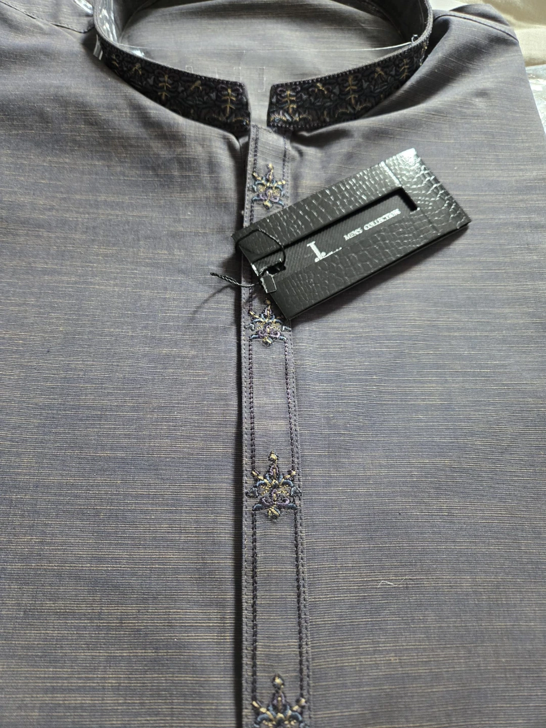 J.MEN'S COLLECTION Kurta and white trouser
