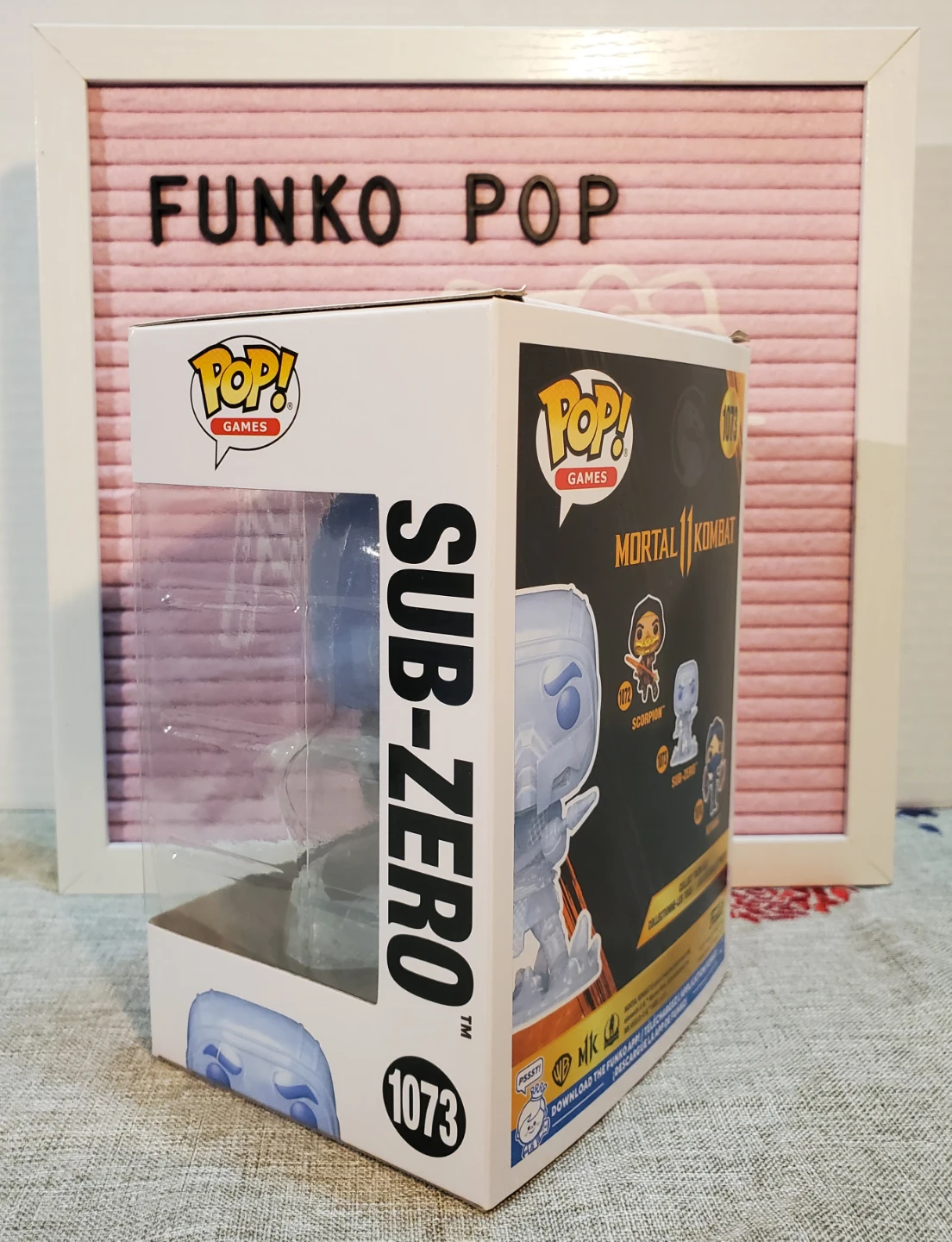 Funko Pop! Mortal Kombat 11 #1073 Sub-Zero Vinyl Figure - photo 2