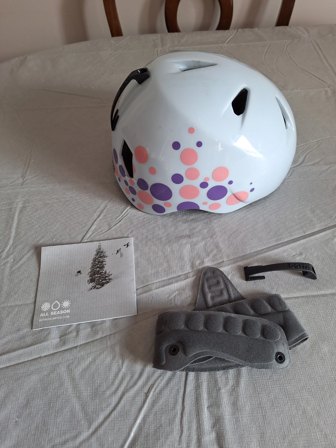 Bern All Season Helmet with Accessories