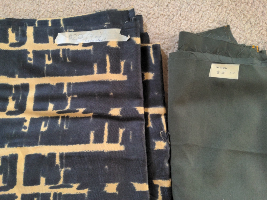 Fabrics - Wool and Silk blend - photo 3