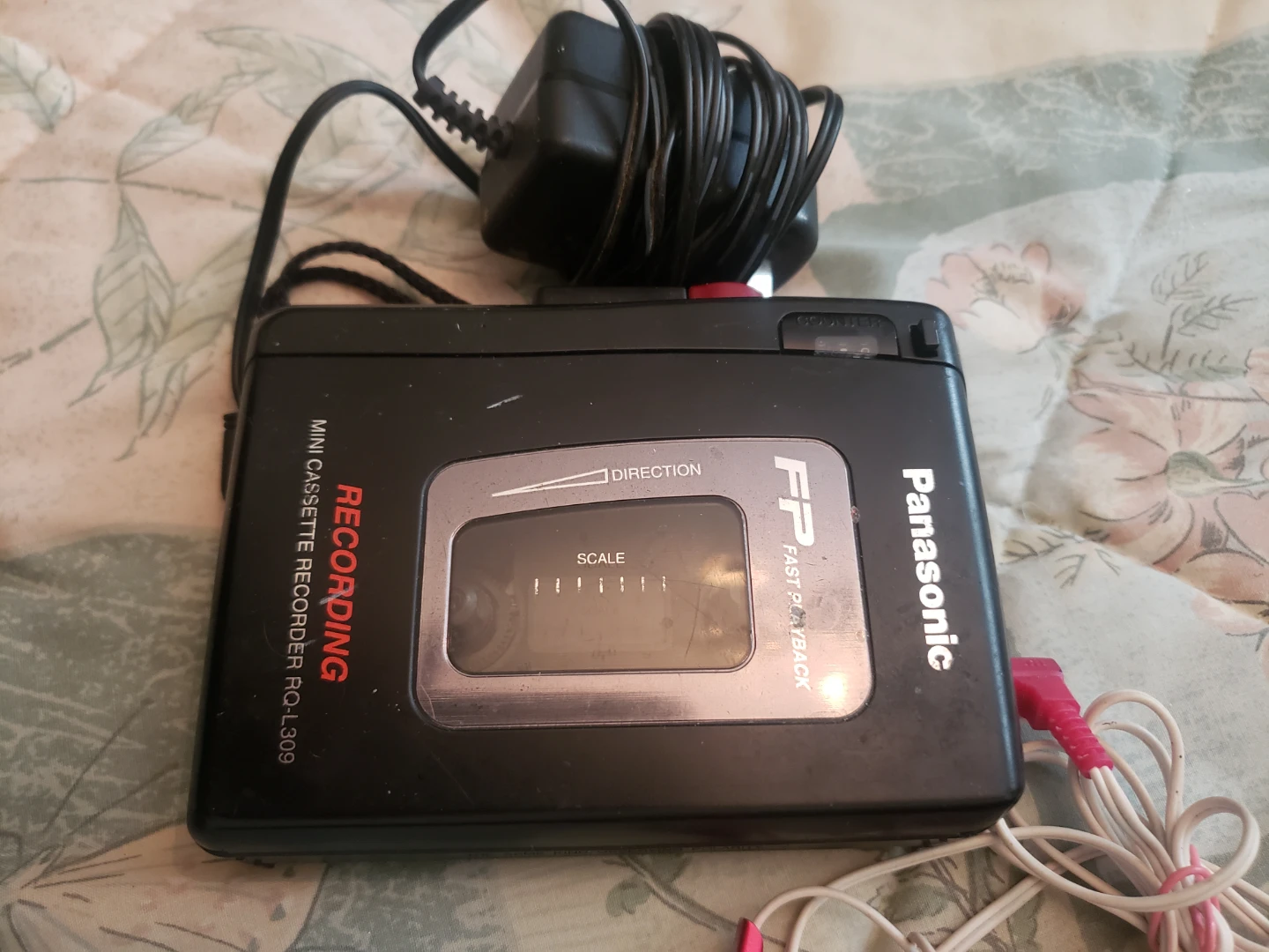 Panasonic RQ-L309 Mini Cassette Recorder