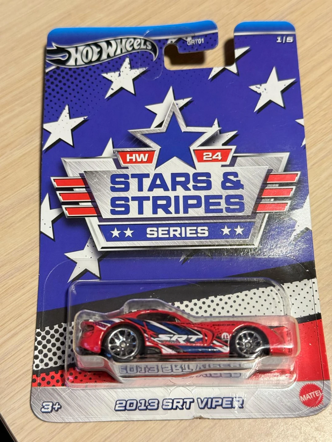 Hot Wheels 2013 SRT Viper Stars & Stripes Series