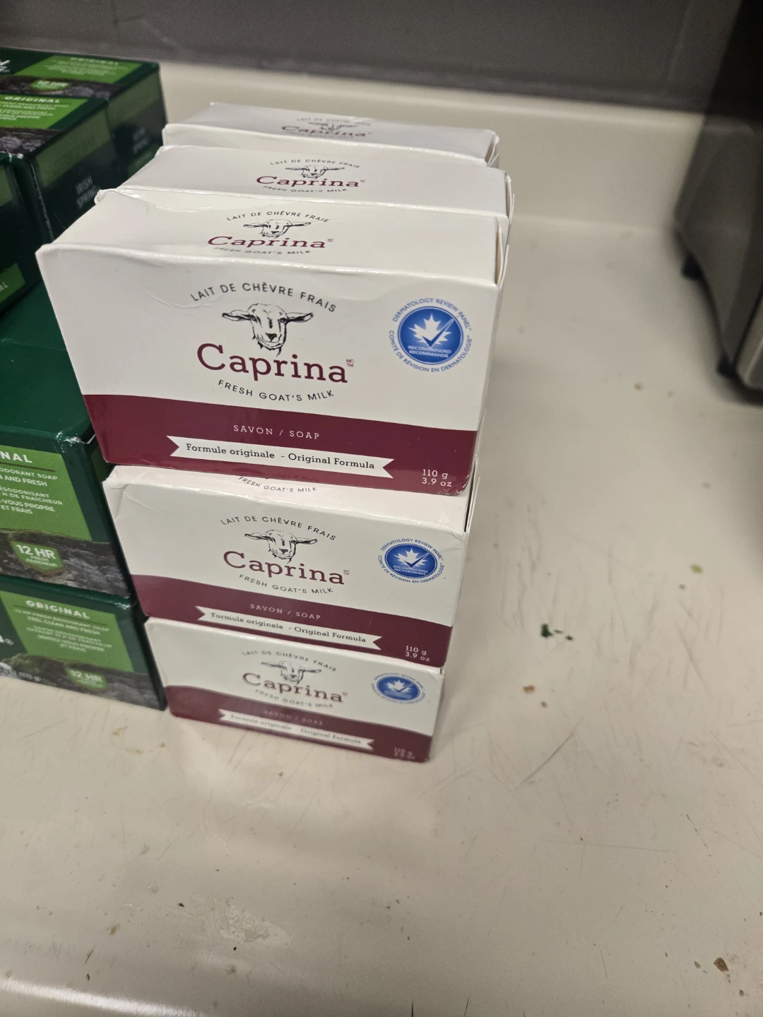 Caprina Fresh Goat's Milk Soap - 110g Bars