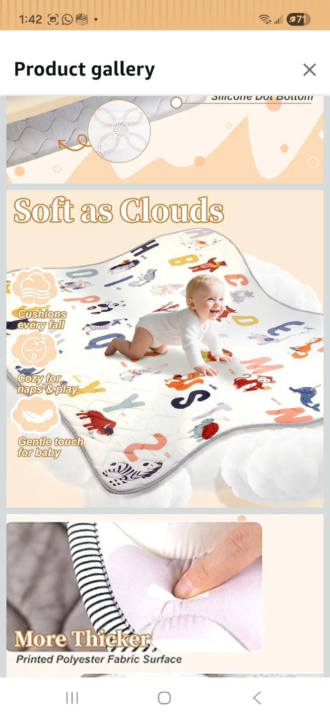 Baby Play Mat with ABC design - photo 5