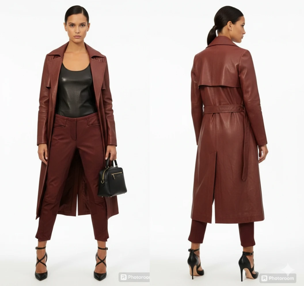 3.1 Phillip Lim Jodphur Cropped Leather Pants Size 2 - photo 2