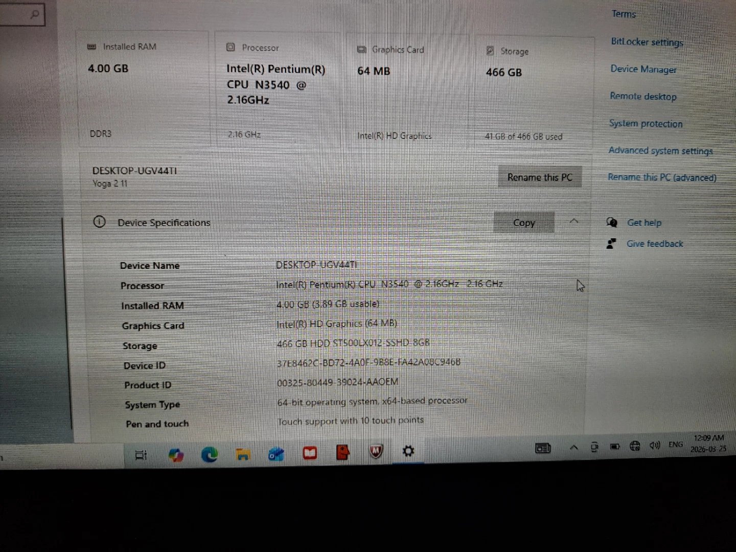 Lenovo Yoga 2-11 inch Convertible Laptop - photo 5