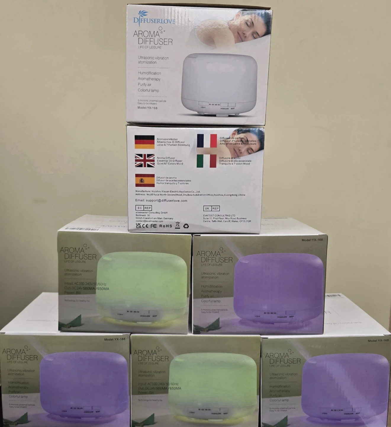 💧DiffuserLove Aroma Diffuser YX-168 - photo 5