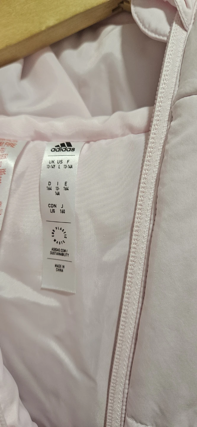 Adidas Pink Puffer Jacket - photo 3
