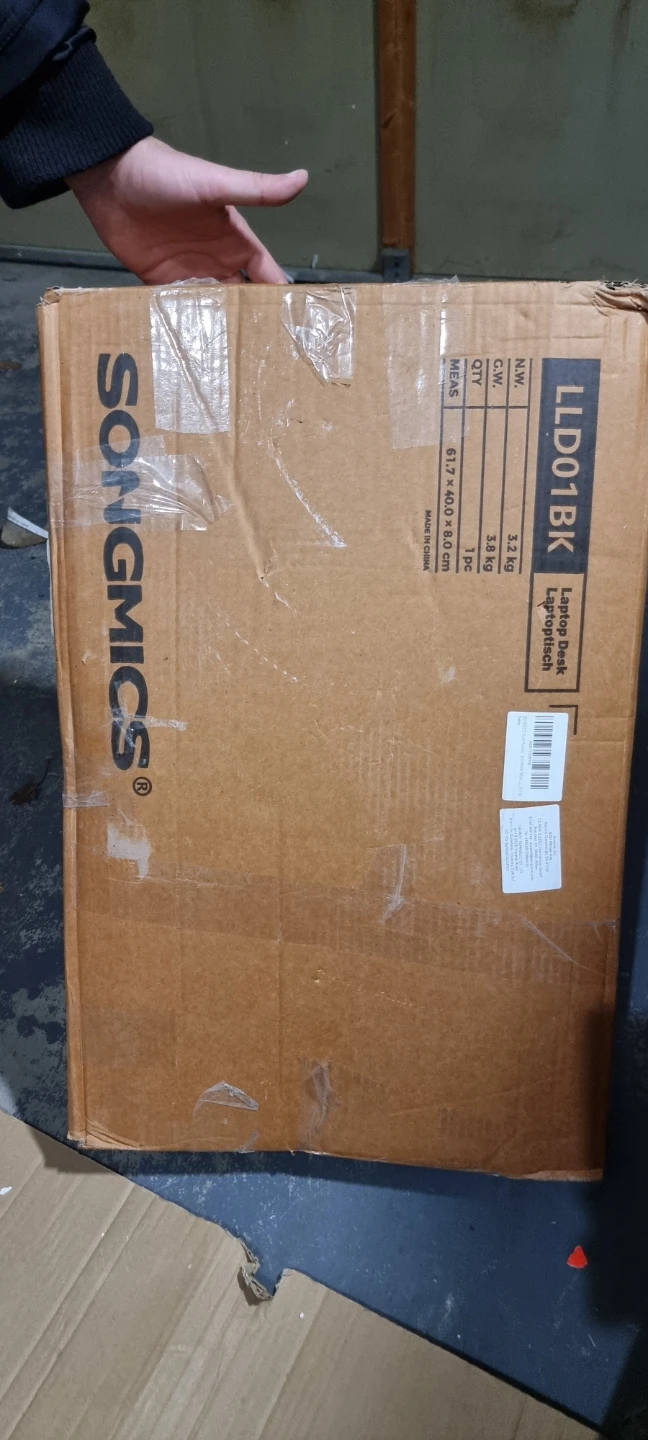 SONGMICS Black Laptop Desk - photo 4