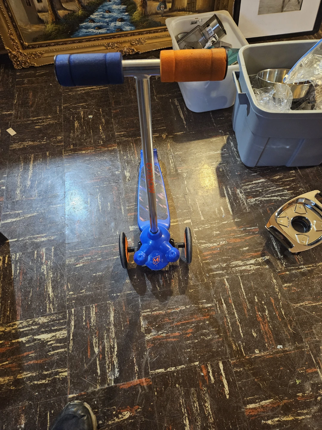 Movelo Blue 3-Wheel Scooter - photo 2