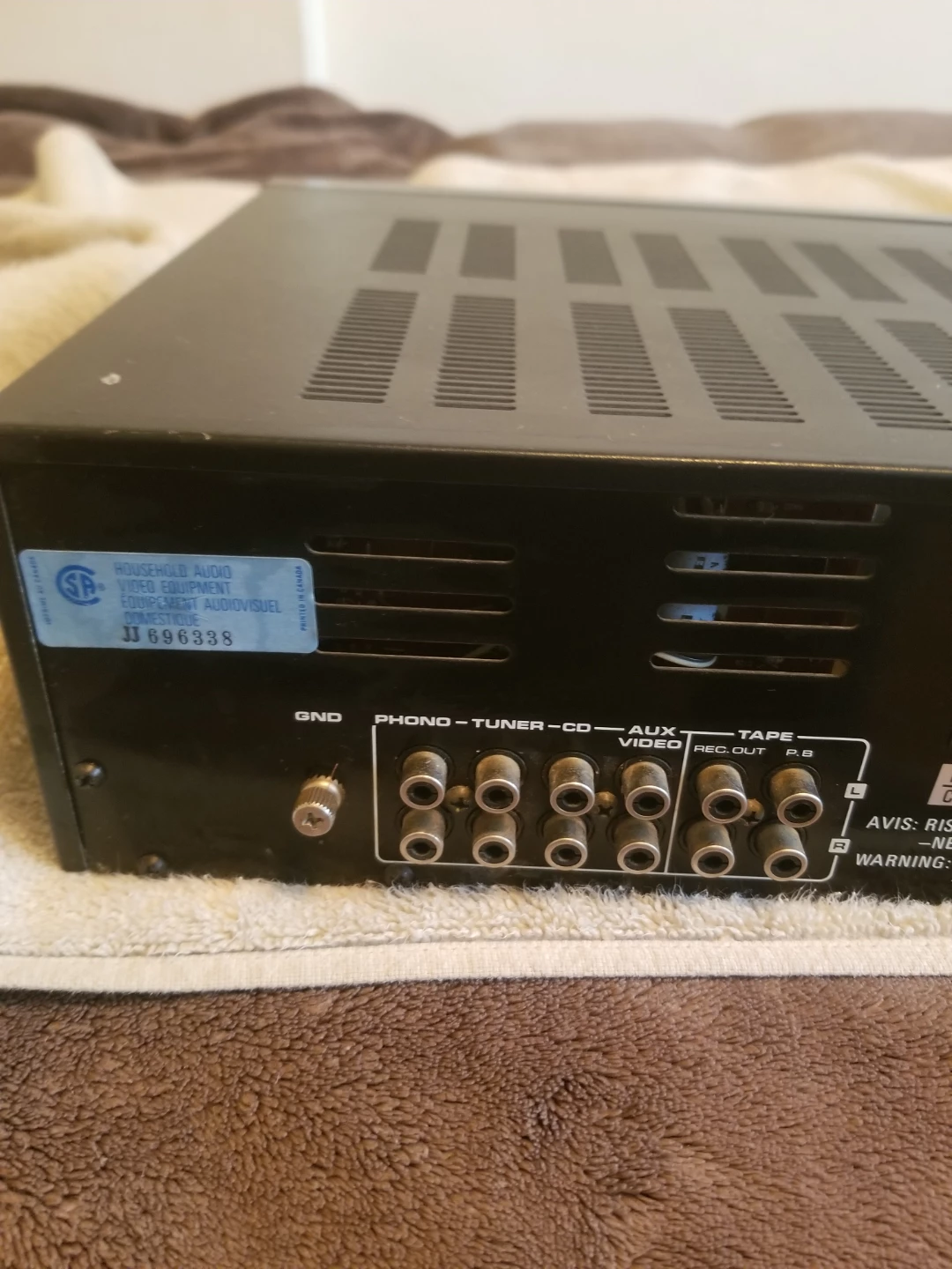 Fisher CA-271 Integrated Stereo Amplifier - photo 5